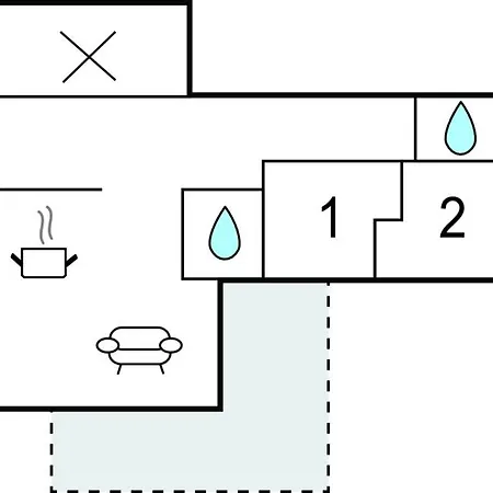 Mit Terrasse Lägenhet *
